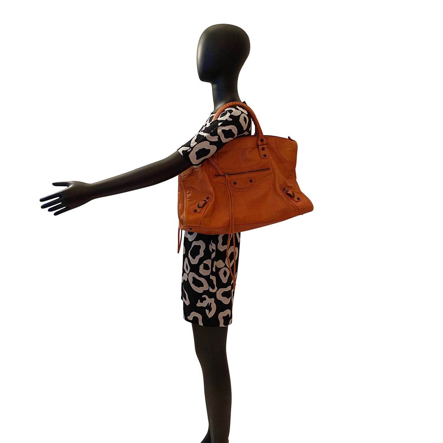 Buy Authentic Pre-Owned Balenciaga Motocross Classic Work Bag at