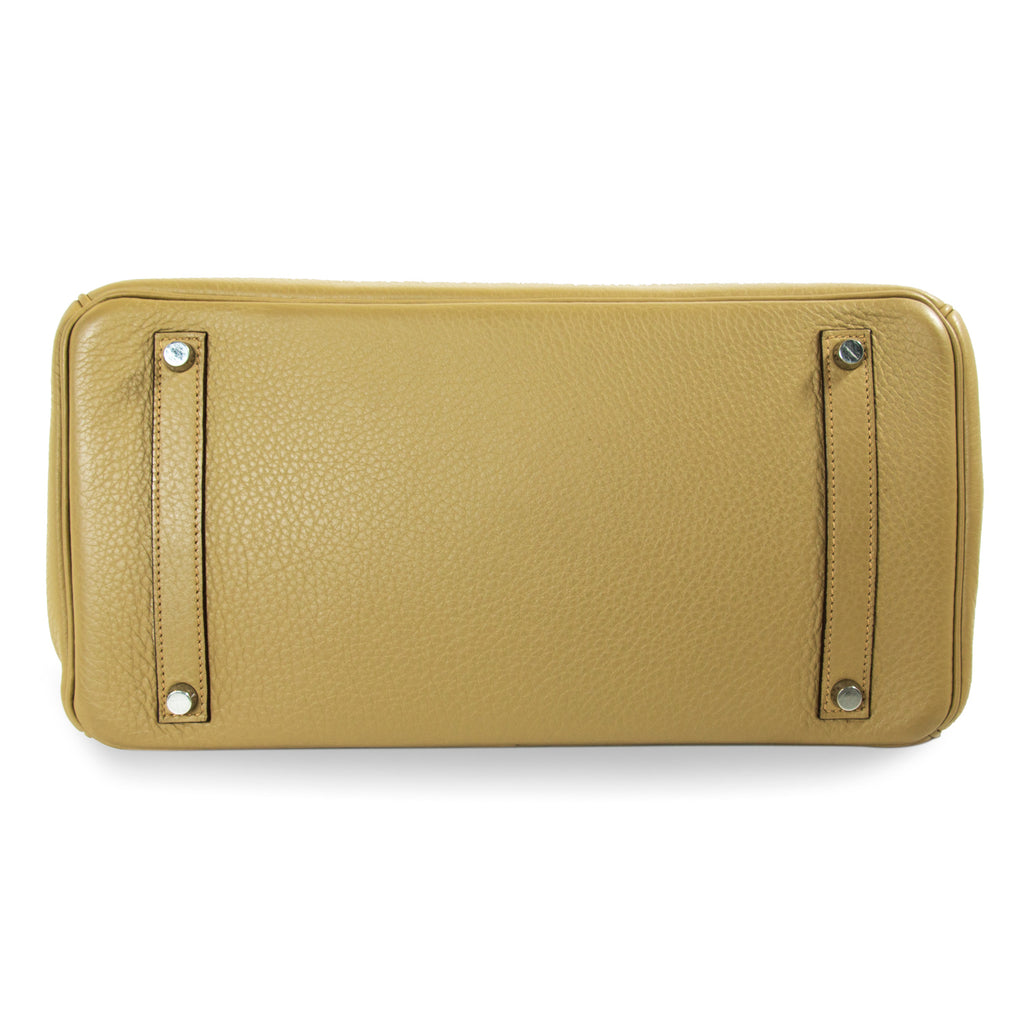 Hermès Birkin 35 Tabac Clemence Leather Bags Hermès - Shop authentic new pre-owned designer brands online at Re-Vogue