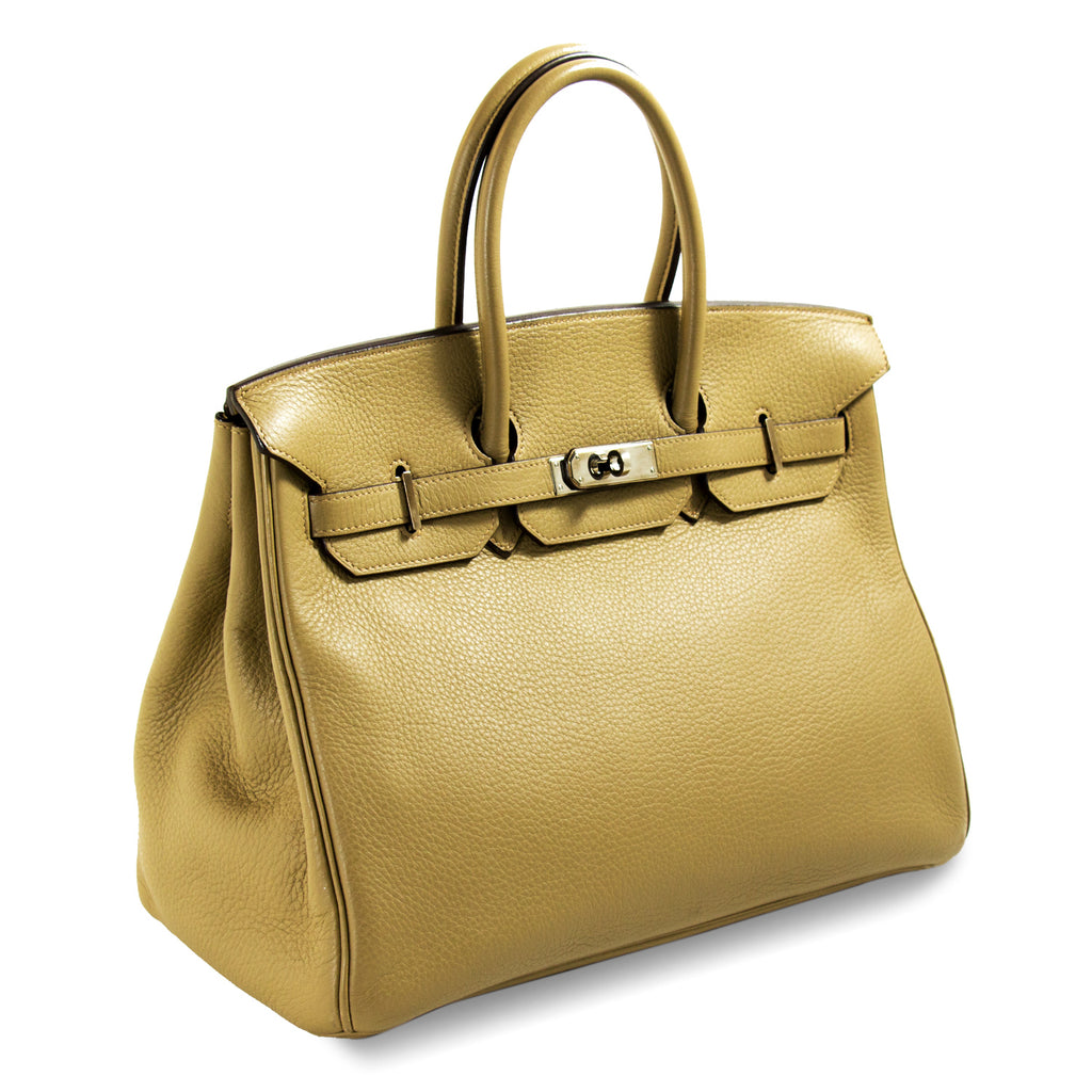 Shop authentic Hermès Birkin 25 Gold Togo at revogue for just USD