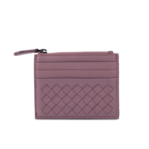 Bottega Veneta Intrecciato Snake Skin Card Holder