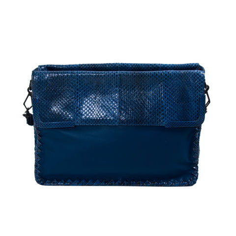 Bottega Veneta Intrecciato Snake Skin Card Holder