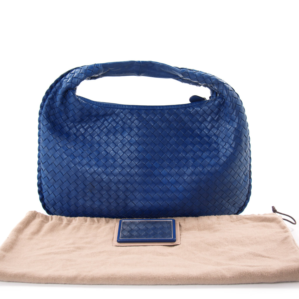 Shop authentic Bottega Veneta Intrecciato Small Veneta Hobo Bag at