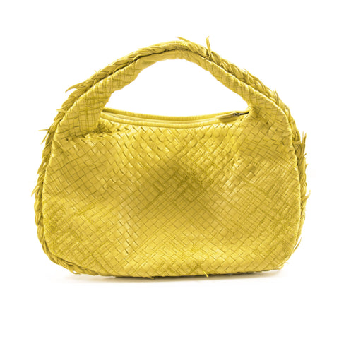 Bottega Veneta Women's Mini Jodie Macaroon Woven Hobo Bag | by Mitchell Stores