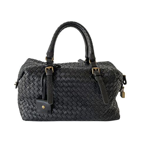 Bottega Veneta Intrecciato Double Row Knot Bracelet