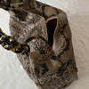 Bottega Veneta Intrecciato Snake Skin Hobo Bag