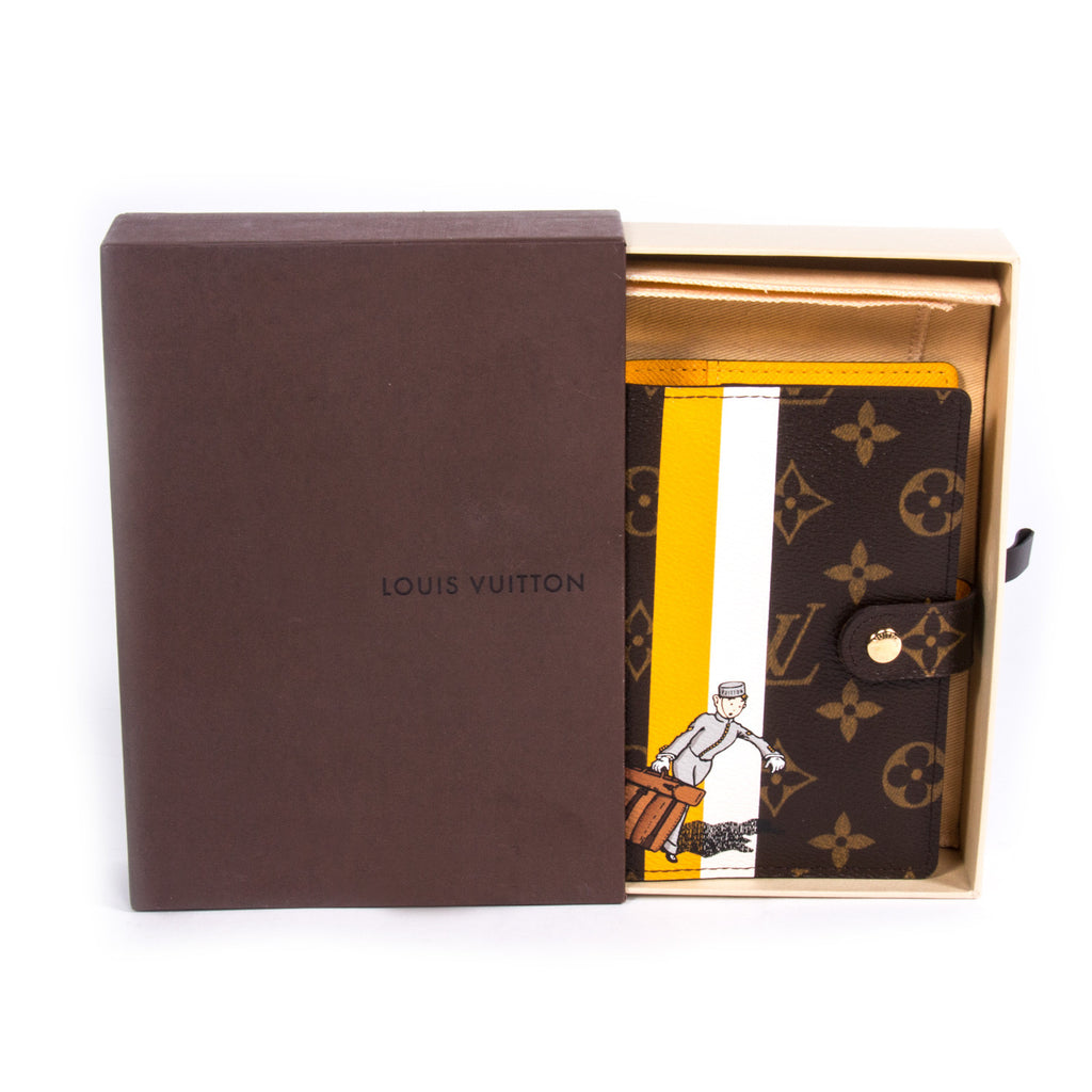 Louis Vuitton Tin Tin Groom Bellboy Agenda - revogue