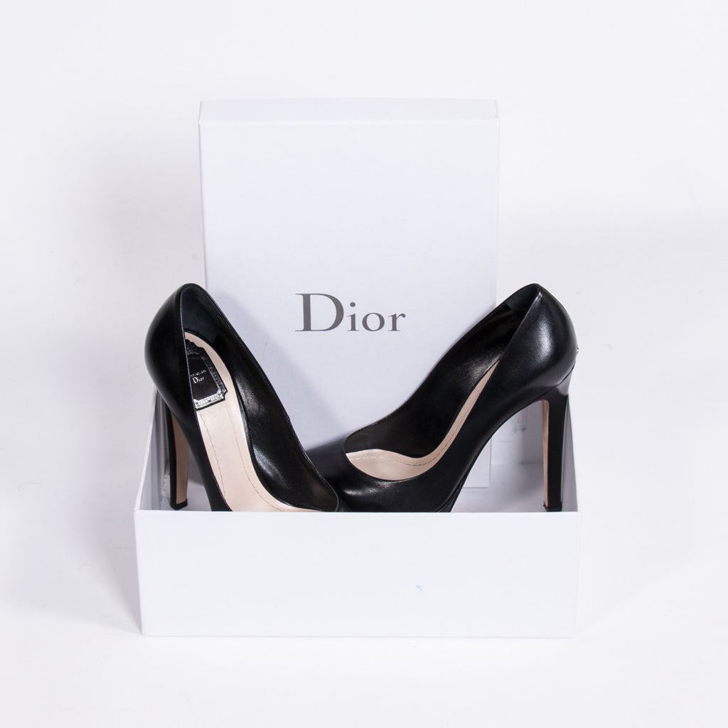 Christian Dior Leather Platform - revogue