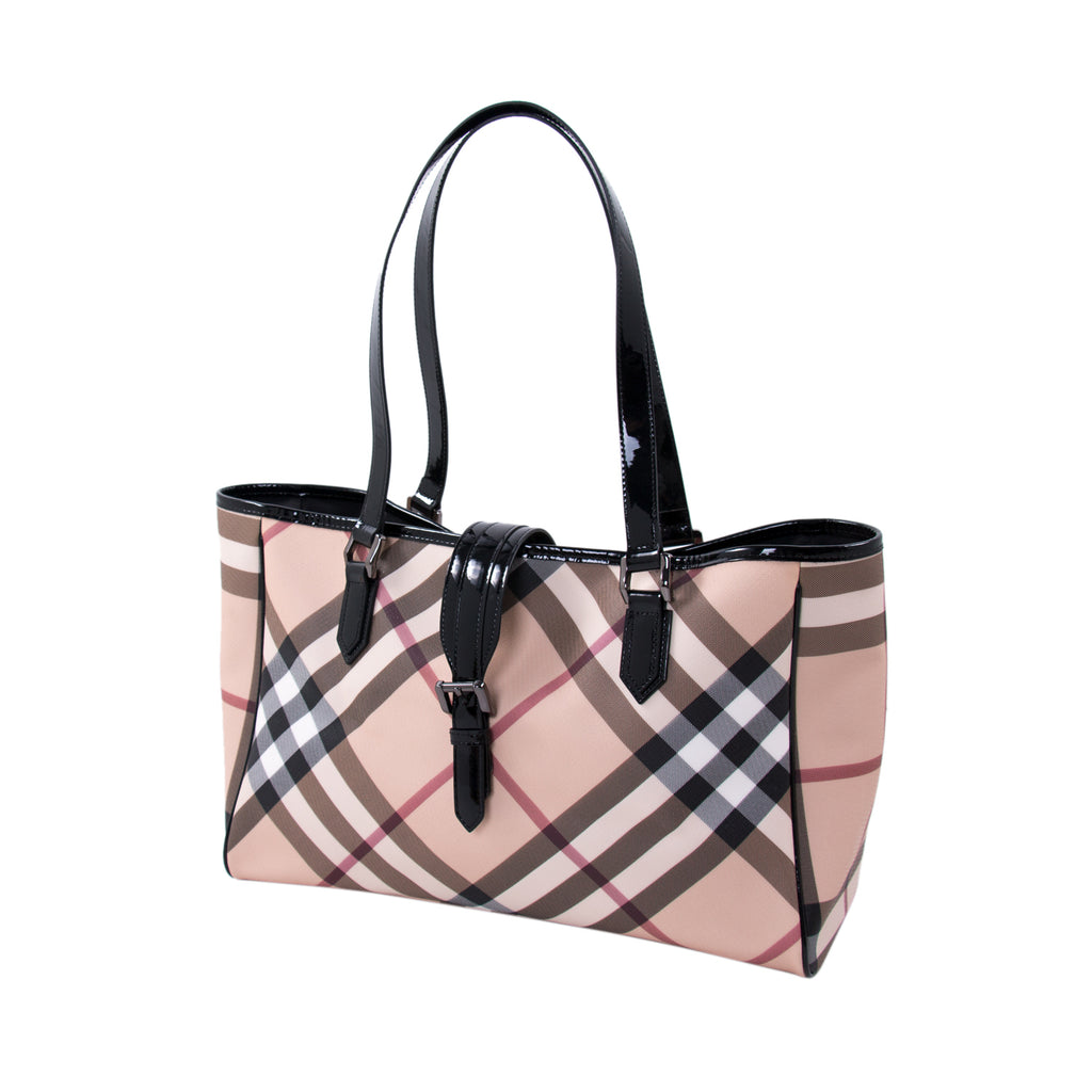 Burberry Super Nova Check Tote Bags Burberry - Shop authentic new pre-owned designer brands online at Re-Vogue