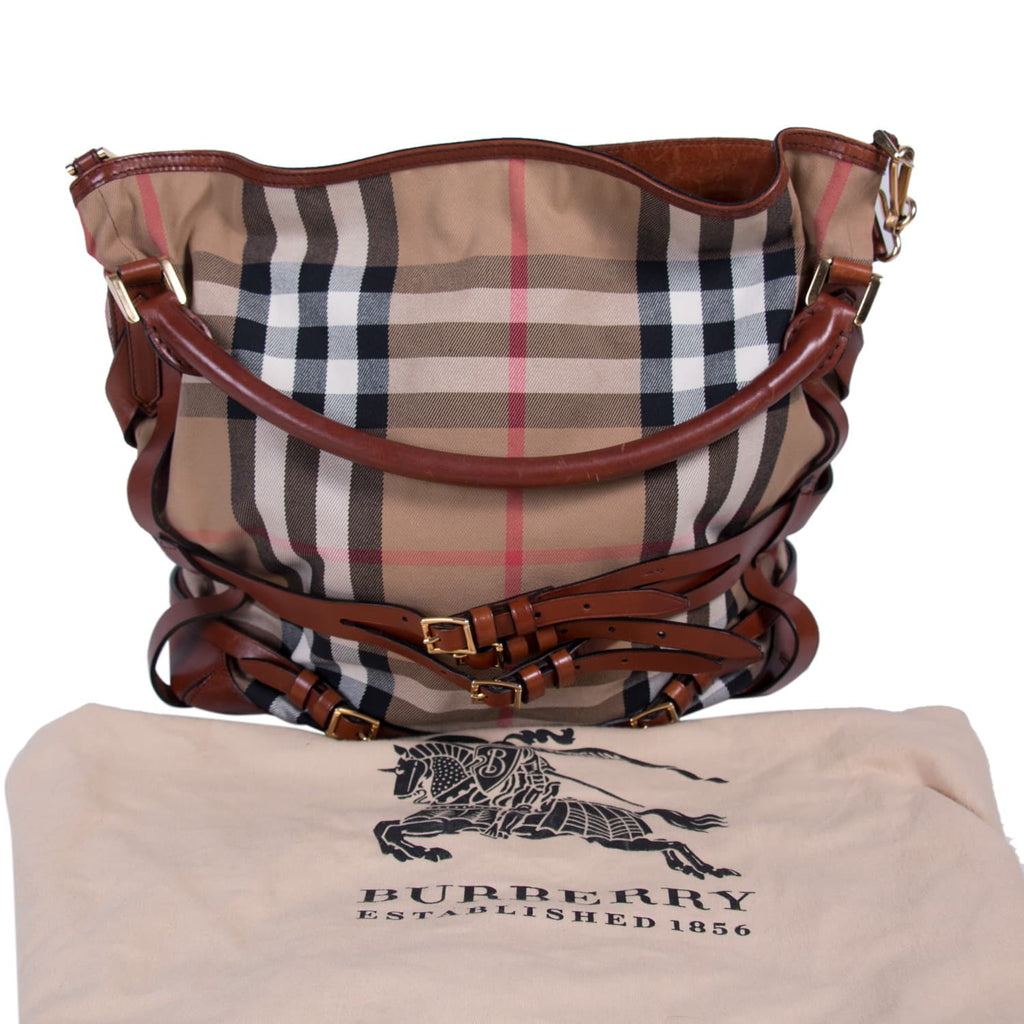 Burberry Bridle House Check Gosford Hobo – The Find