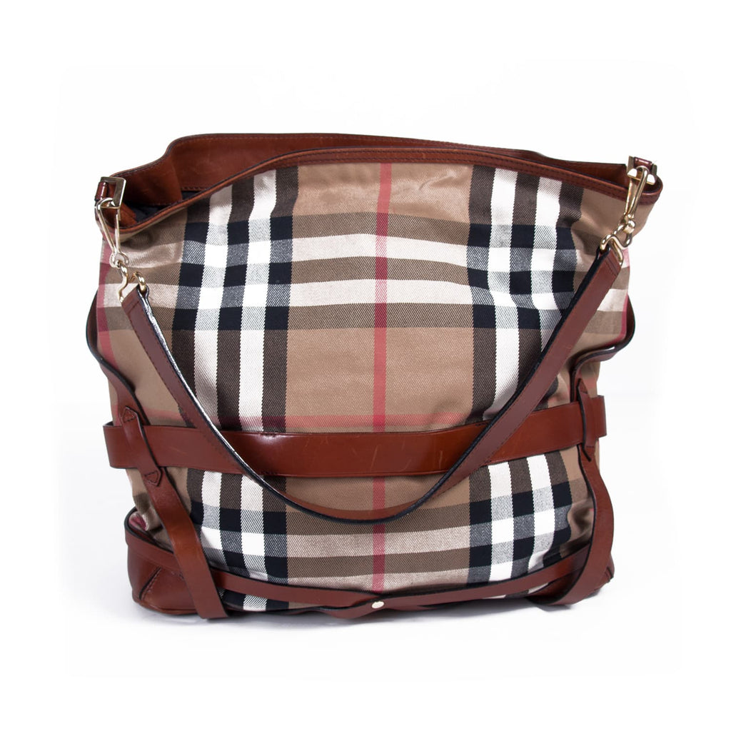 Burberry Bridle House Check Gosford Hobo Bags Burberry - Shop authentic new pre-owned designer brands online at Re-Vogue