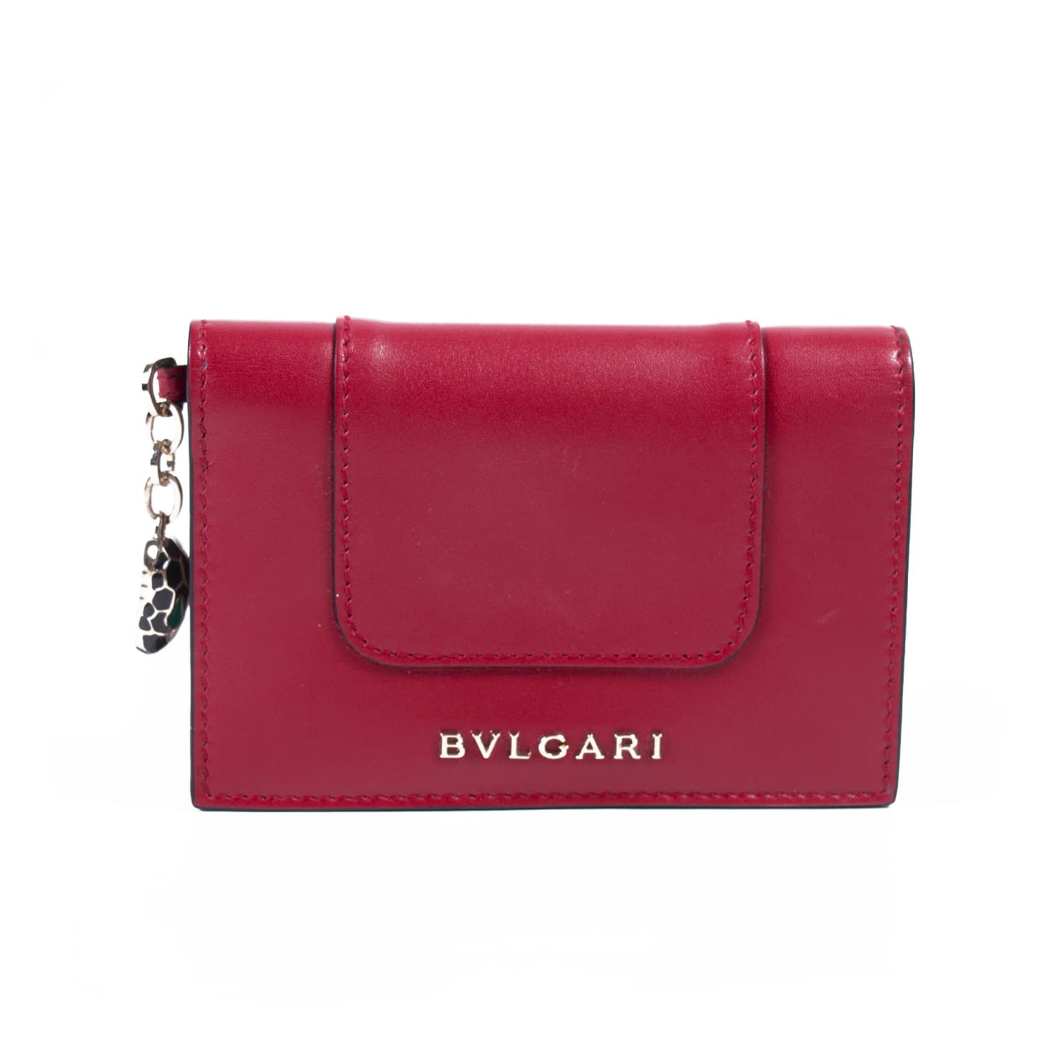 Shop authentic Bvlgari Serpenti Forever Card Holder at revogue for