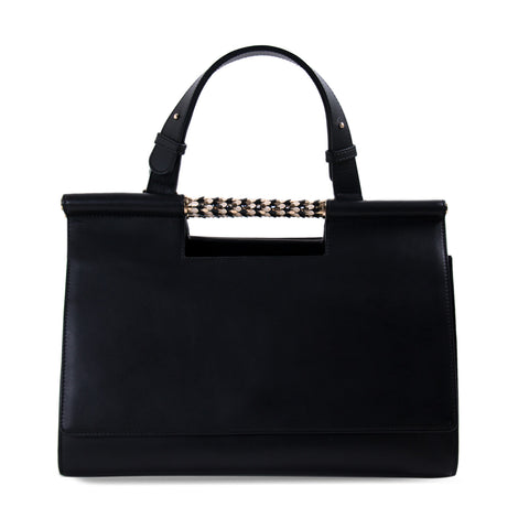 Prada Saffiano Lux Double Handle Tote Bag