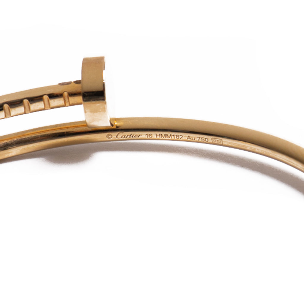 Cartier Yellow Gold Juste Un Clou Bracelet SM