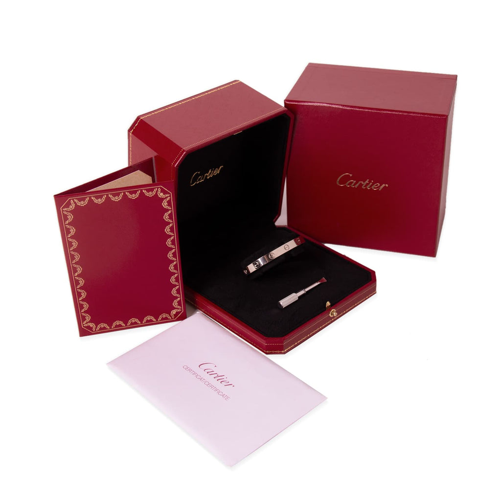 Cartier White Gold Love Bracelet Accessories Cartier - Shop authentic new pre-owned designer brands online at Re-Vogue