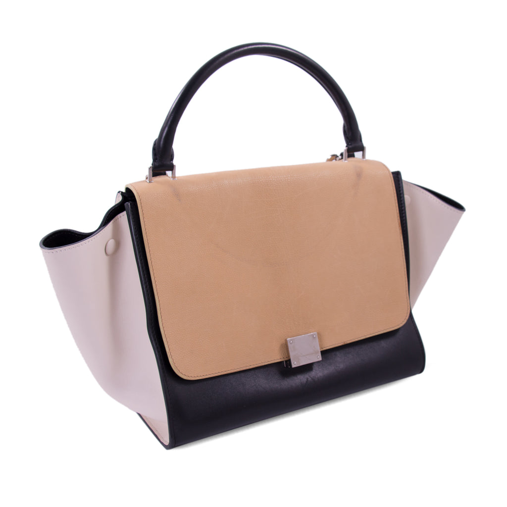 Celine Tri-Color Trapeze Bag Bags Celine - Shop authentic new pre-owned designer brands online at Re-Vogue