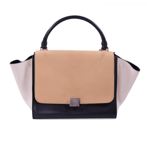 Celine Tricolor Trapeze Bag