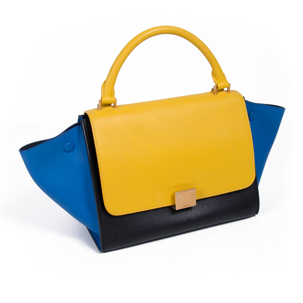 Celine Tricolor Trapeze Bag Bags Celine - Shop authentic new pre-owned designer brands online at Re-Vogue