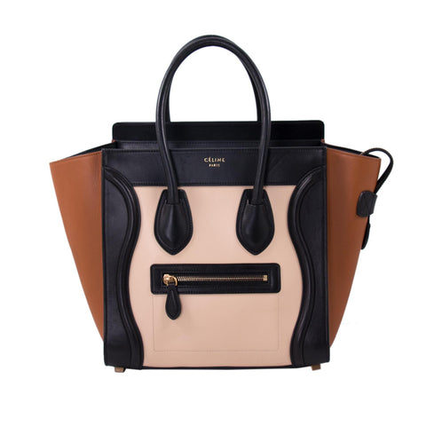 Celine Micro Luggage Tote Bag