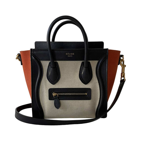 Celine Micro Luggage Tote Bag