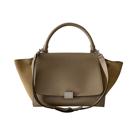 Celine Tricolor Trapeze Bag