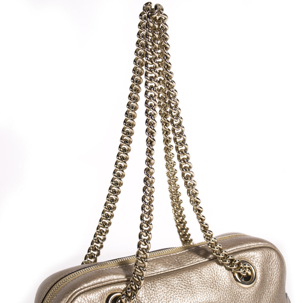 Gucci Soho Chain Shoulder Bag Bags Gucci - Shop authentic new pre-owned designer brands online at Re-Vogue