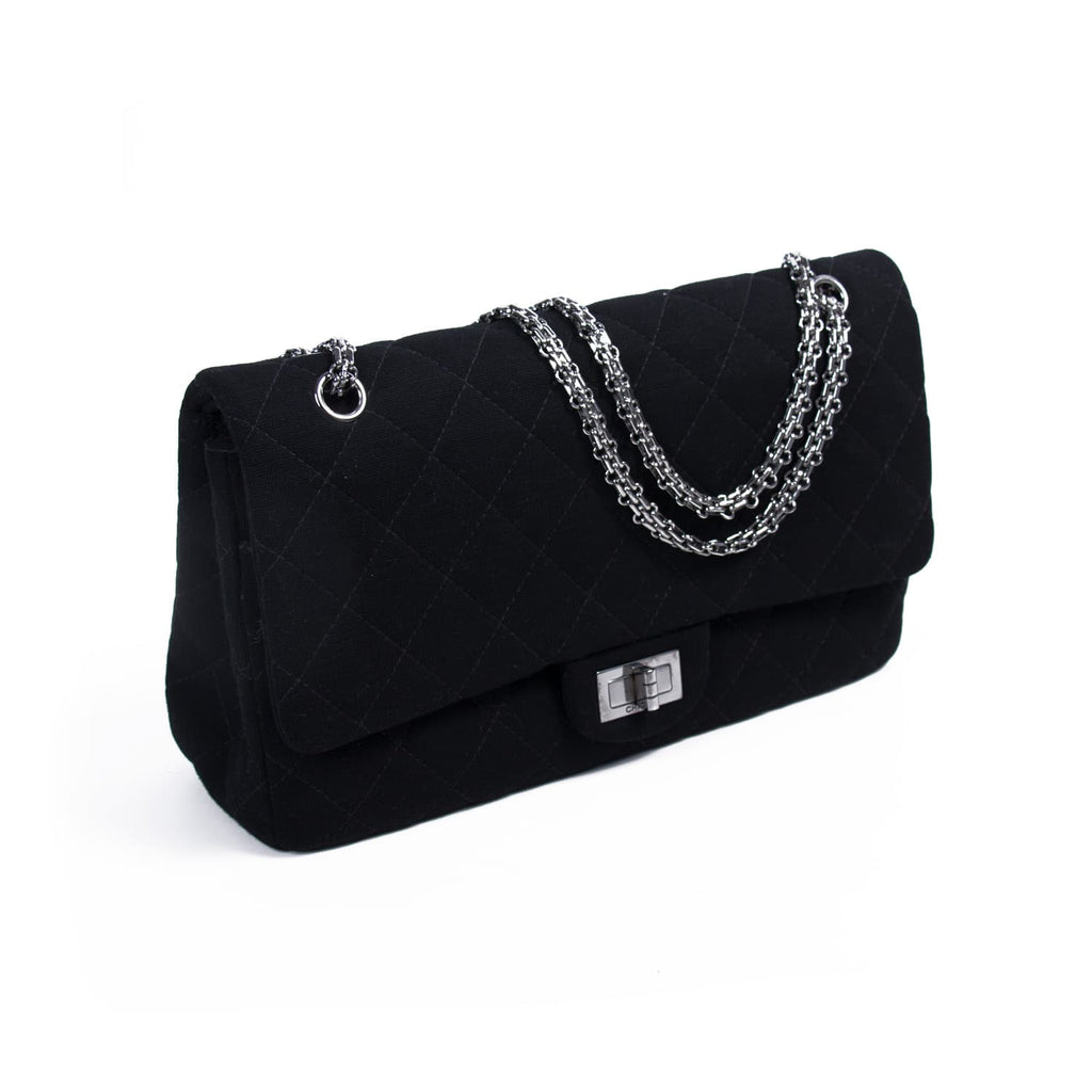 Chanel Jersey Reissue 227 Double Flap Bag Bags Chanel - Shop authentic new pre-owned designer brands online at Re-Vogue