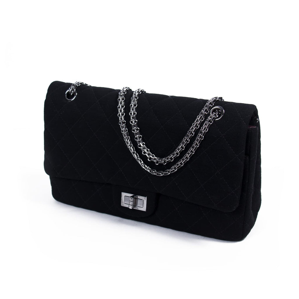 Chanel Jersey Reissue 227 Double Flap Bag Bags Chanel - Shop authentic new pre-owned designer brands online at Re-Vogue