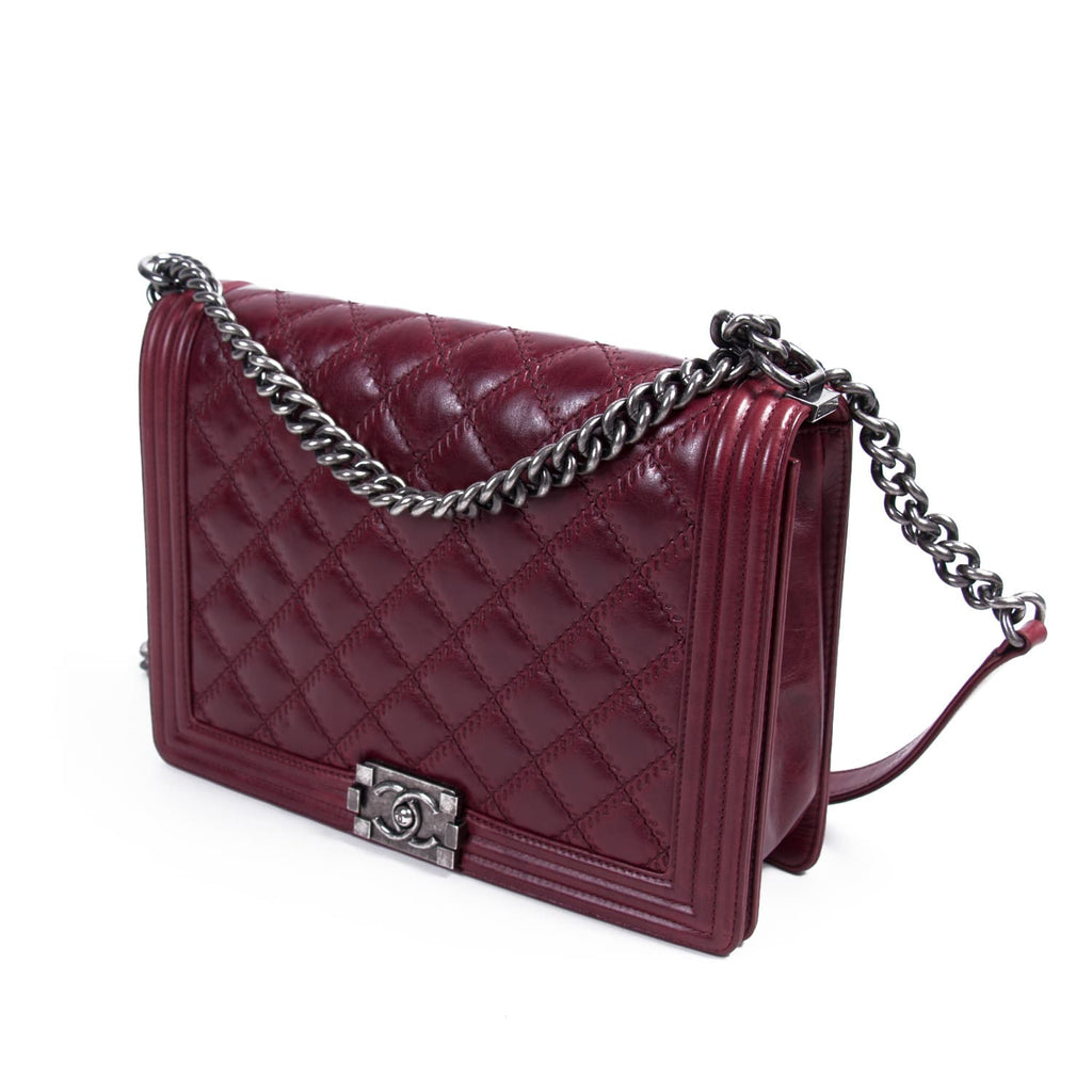 Chanel Large Boy Bag Bags Chanel - Shop authentic new pre-owned designer brands online at Re-Vogue