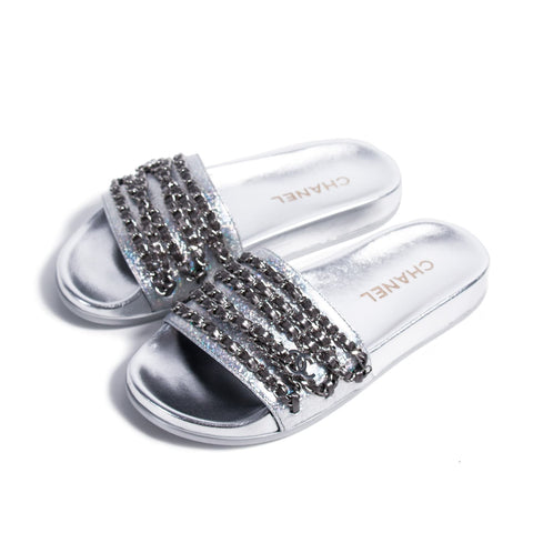 Best 25+ Deals for Chanel Chain Slides