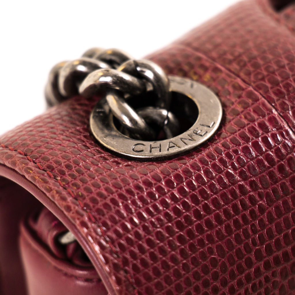 Chanel Lizard Perfect Edge Double Flap Bag Bags Chanel - Shop authentic new pre-owned designer brands online at Re-Vogue