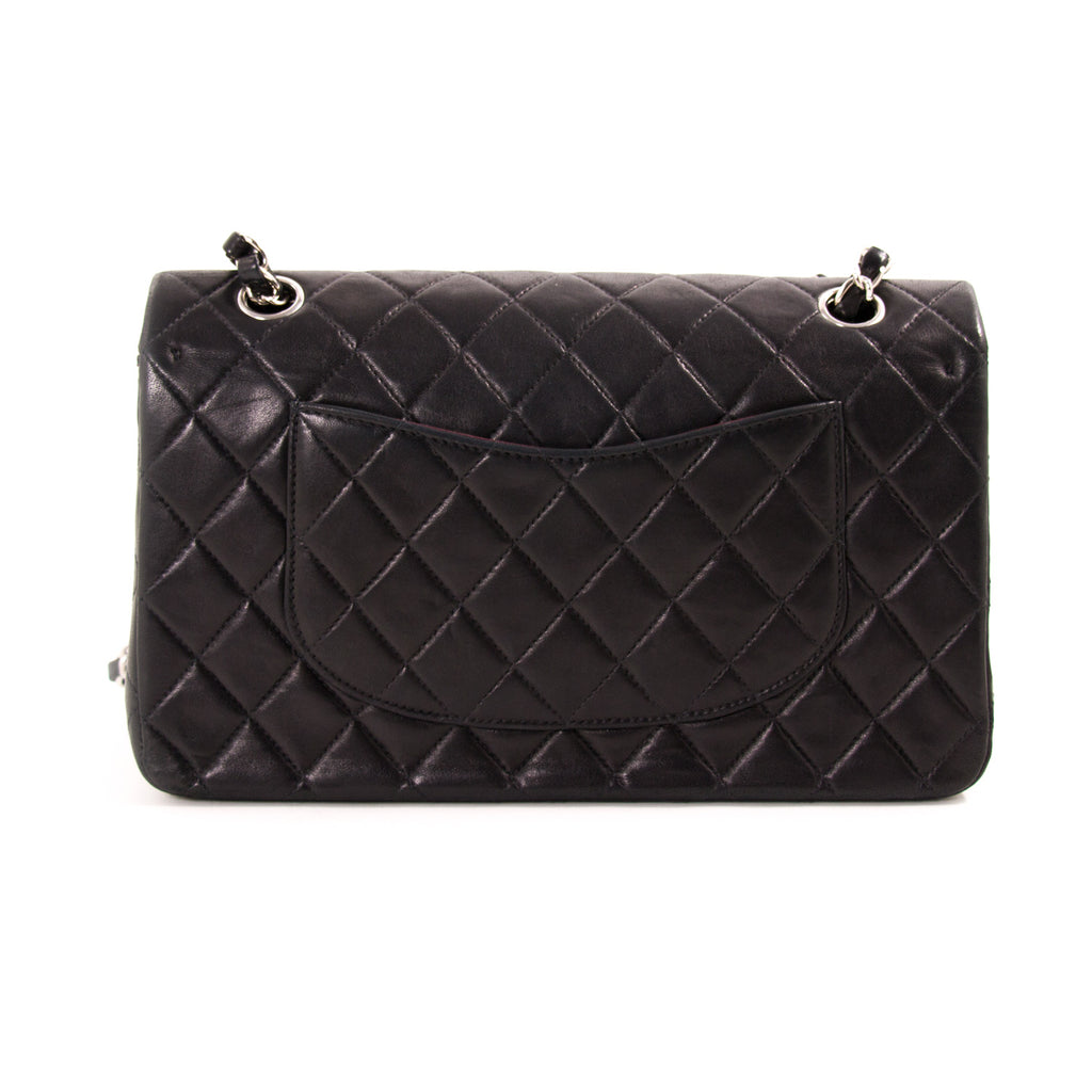 CHANEL Vintage Lambskin Double Medium Flap Bag 13286