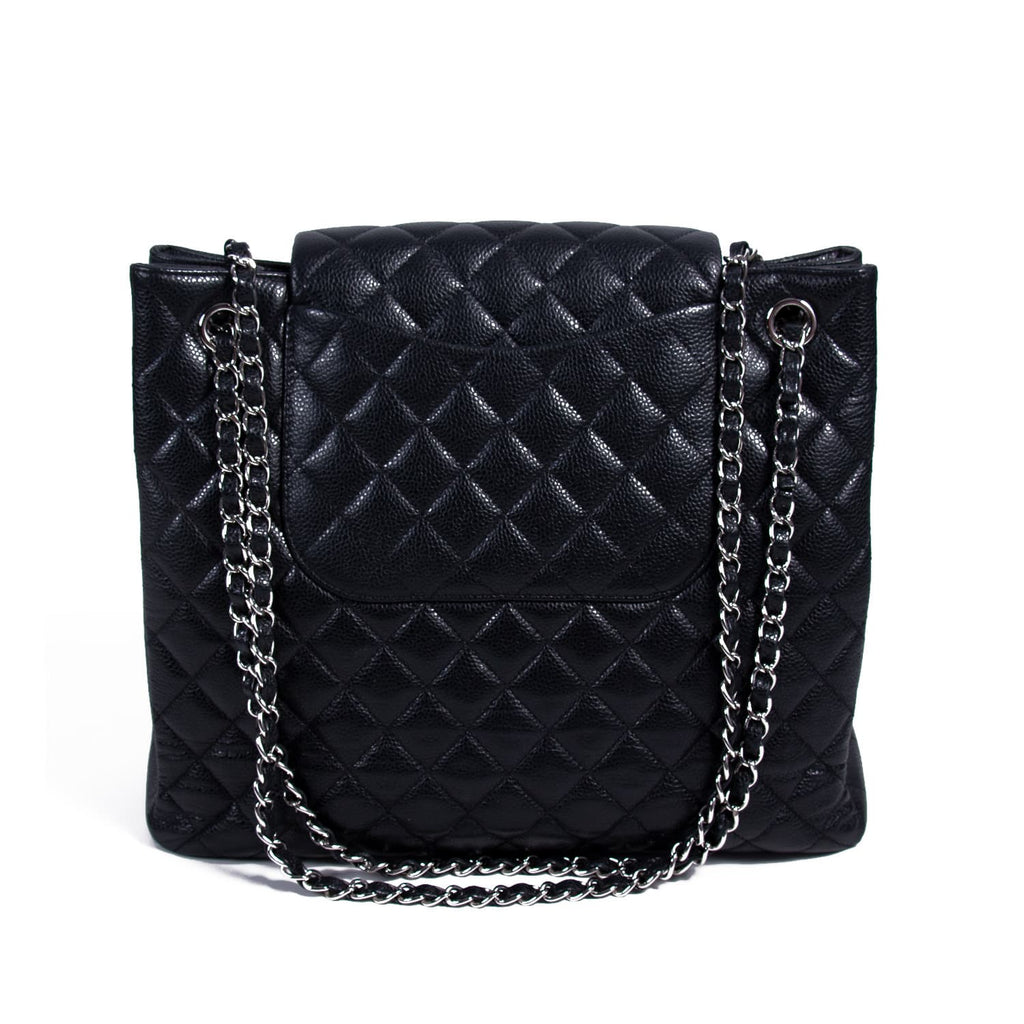 Chanel Paris-Edinburgh Quilted Flap Tote Bags Chanel - Shop authentic new pre-owned designer brands online at Re-Vogue