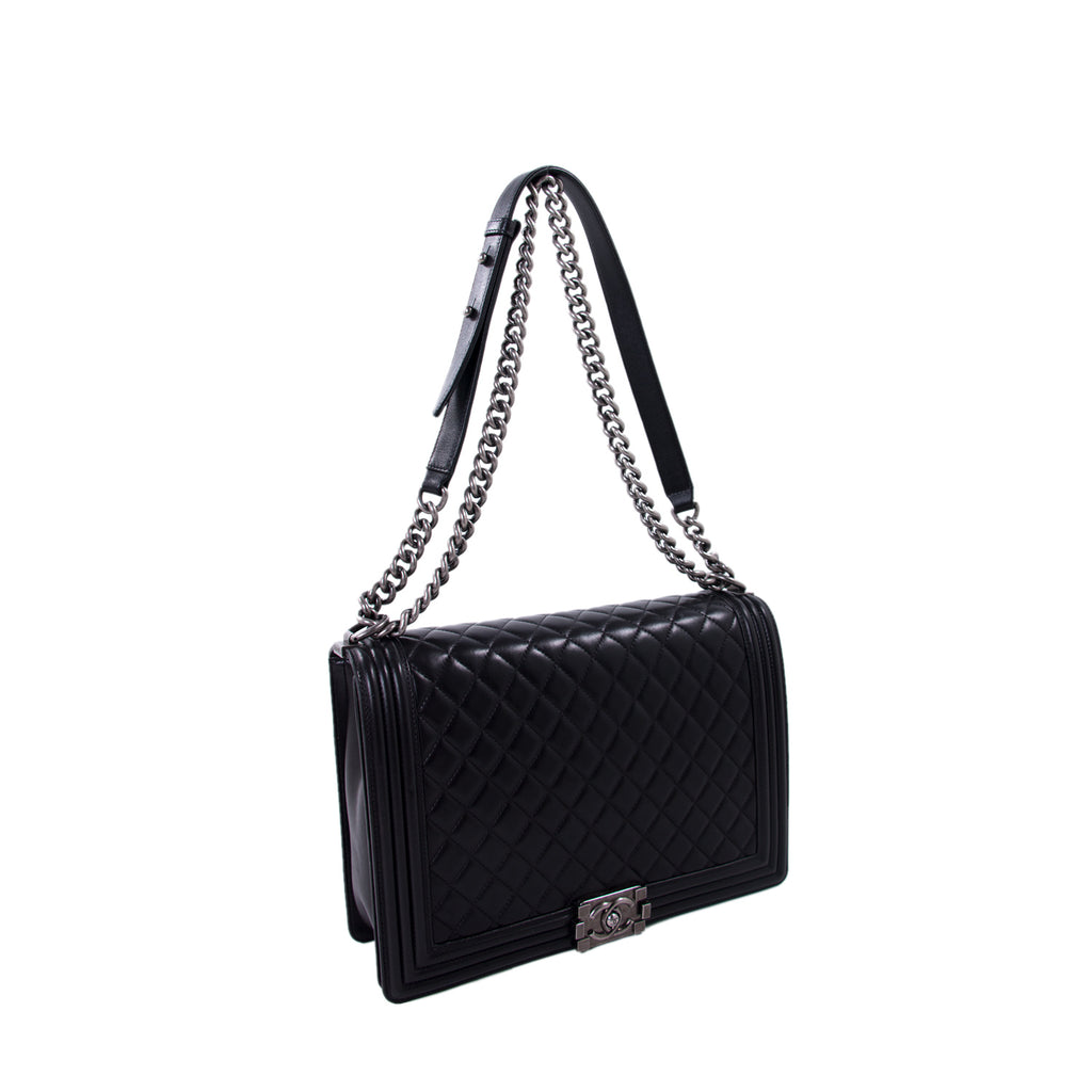 Chanel Large Boy Bag Bags Chanel - Shop authentic new pre-owned designer brands online at Re-Vogue