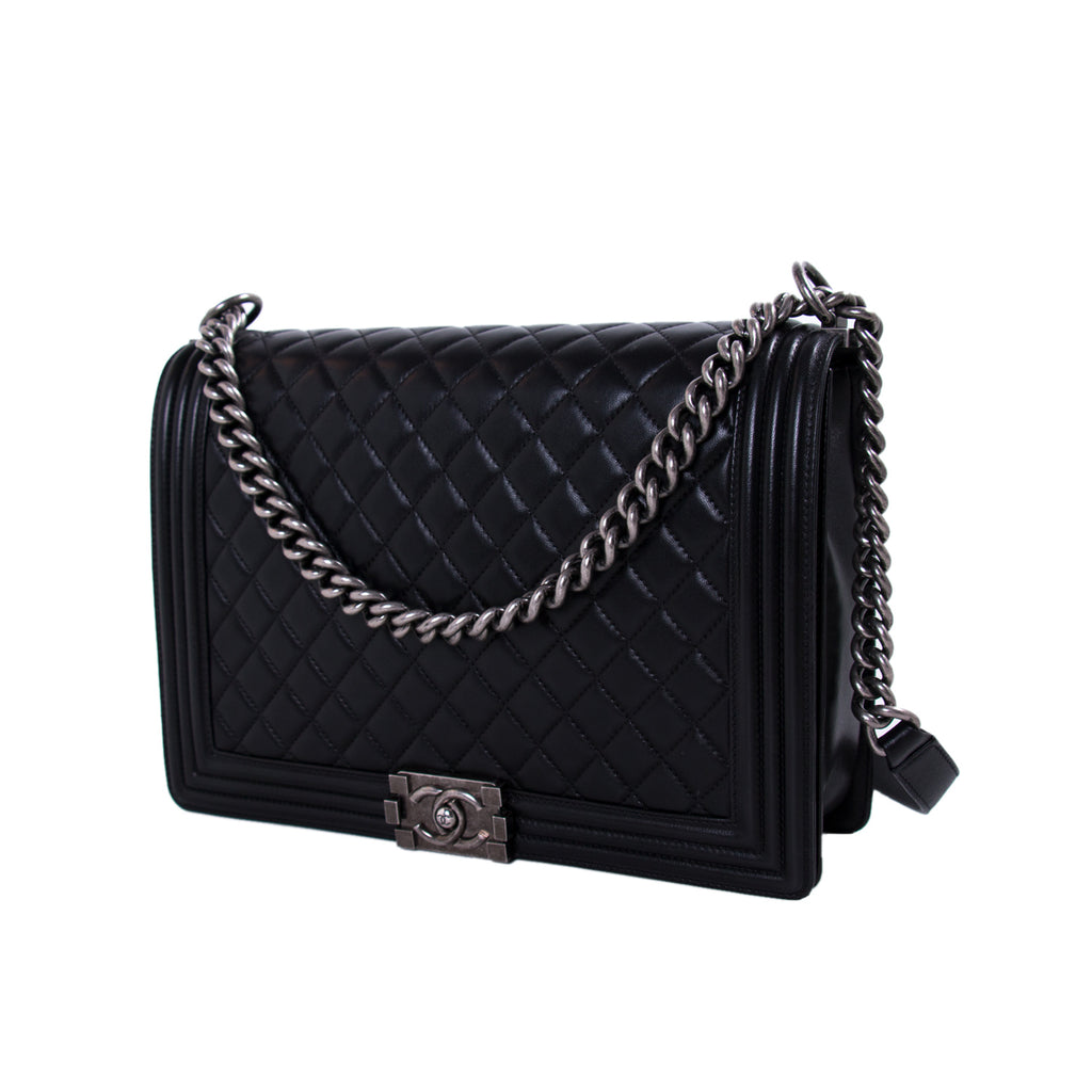 Chanel Large Boy Bag Bags Chanel - Shop authentic new pre-owned designer brands online at Re-Vogue