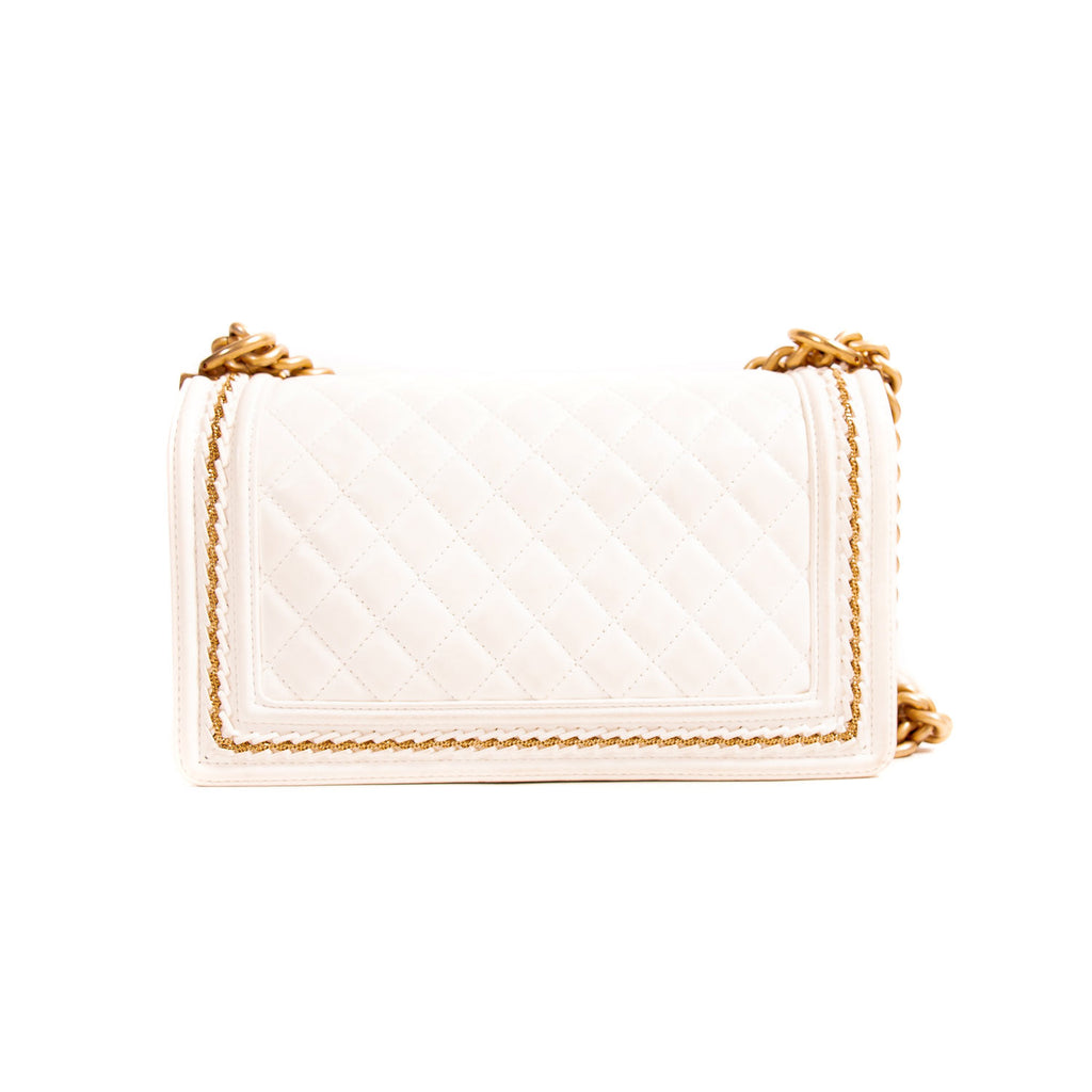 Chanel Boy Embellished Medium Flap Bag Bags Chanel - Shop authentic new pre-owned designer brands online at Re-Vogue