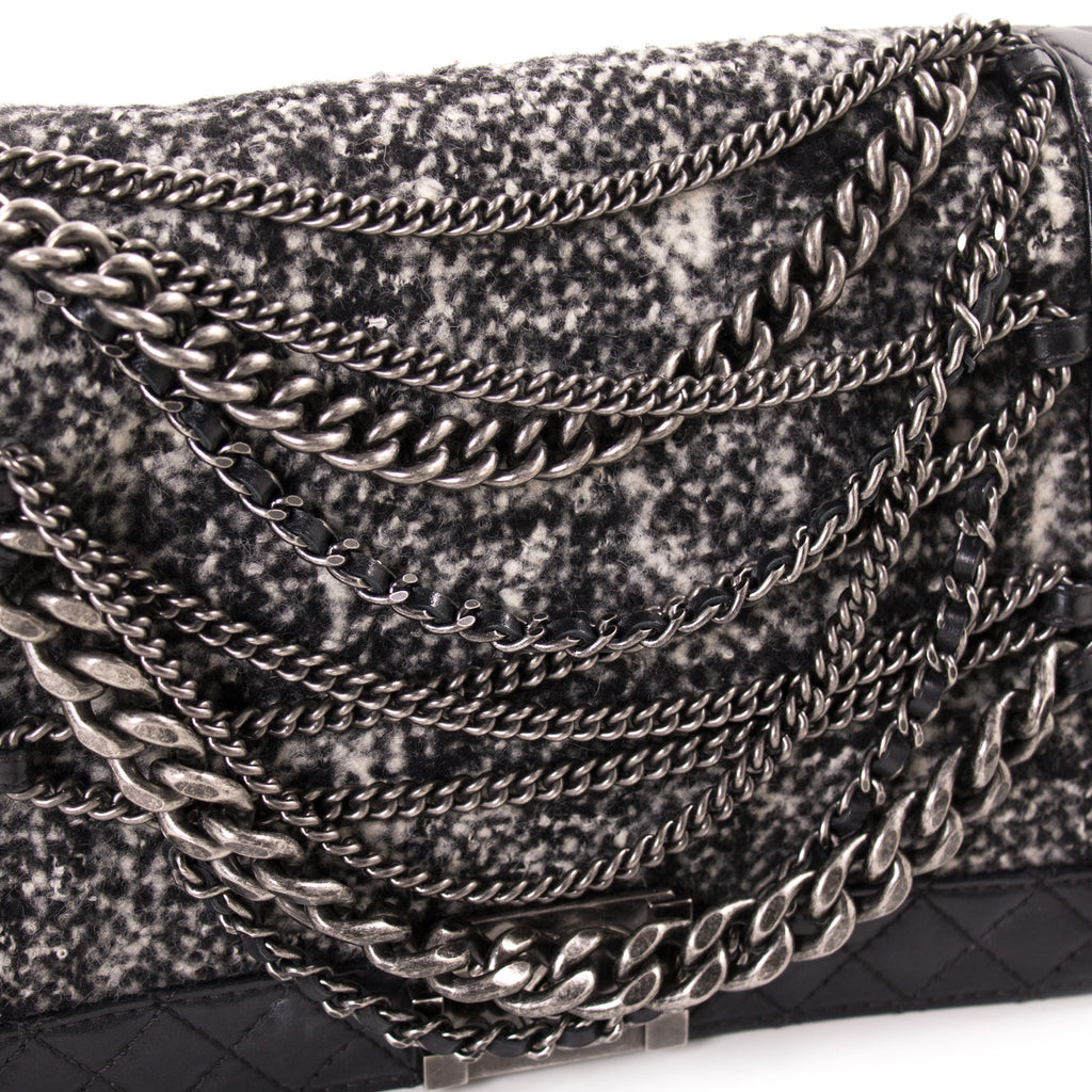 Chanel New Medium Enchained Boy Flap Bag Bags Chanel - Shop authentic new pre-owned designer brands online at Re-Vogue