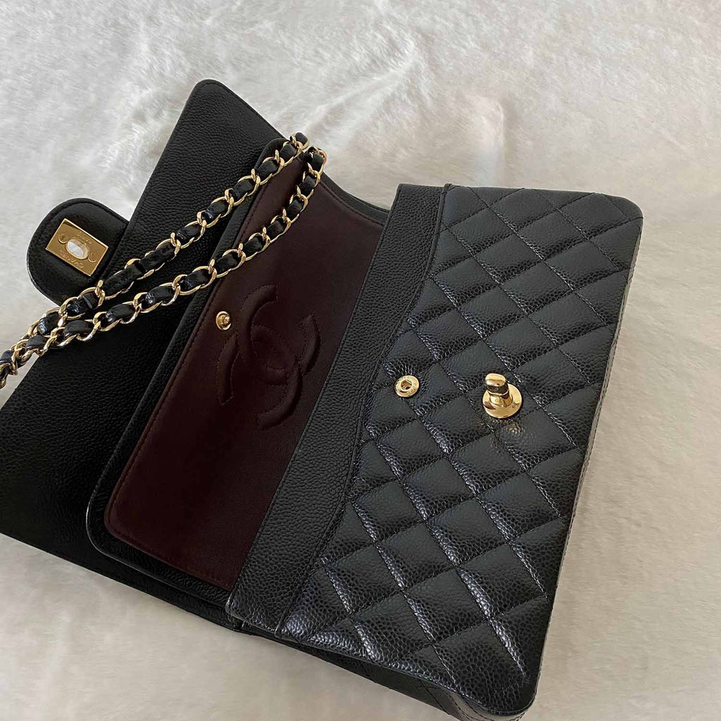 Shop authentic Chanel Classic Medium Double Flap Bag at revogue