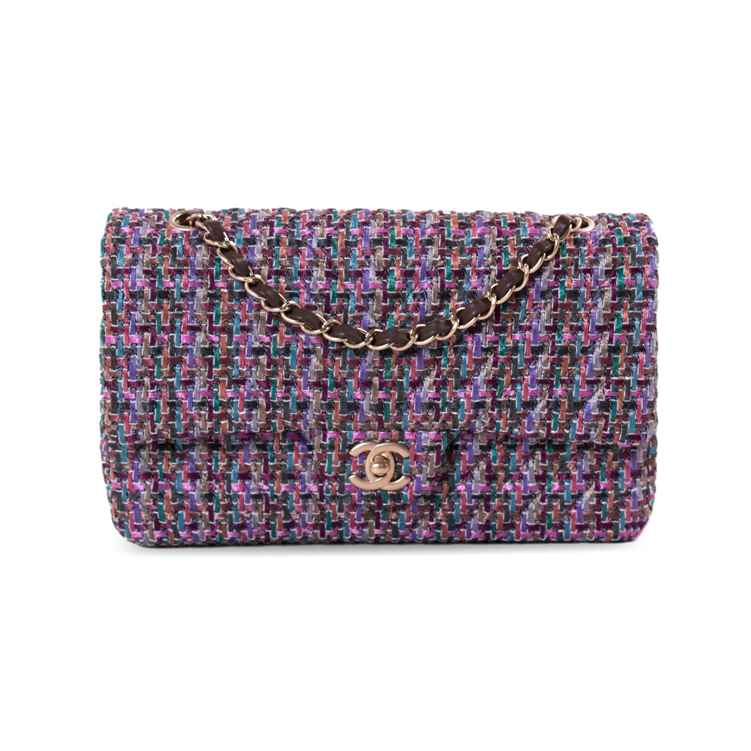 Multicolor chanel best sale purse