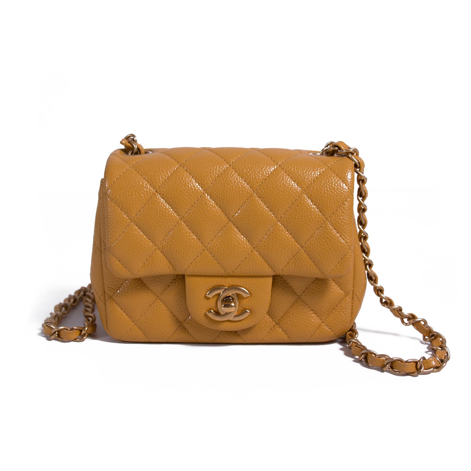 Shop authentic Chanel Classic Mini Square Flap Bag at revogue for just USD  1,900.00