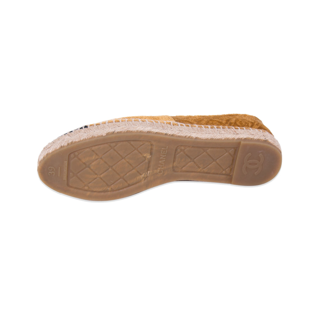 Chanel Velvet CC Espadrilles Shoes Chanel - Shop authentic new pre-owned designer brands online at Re-Vogue