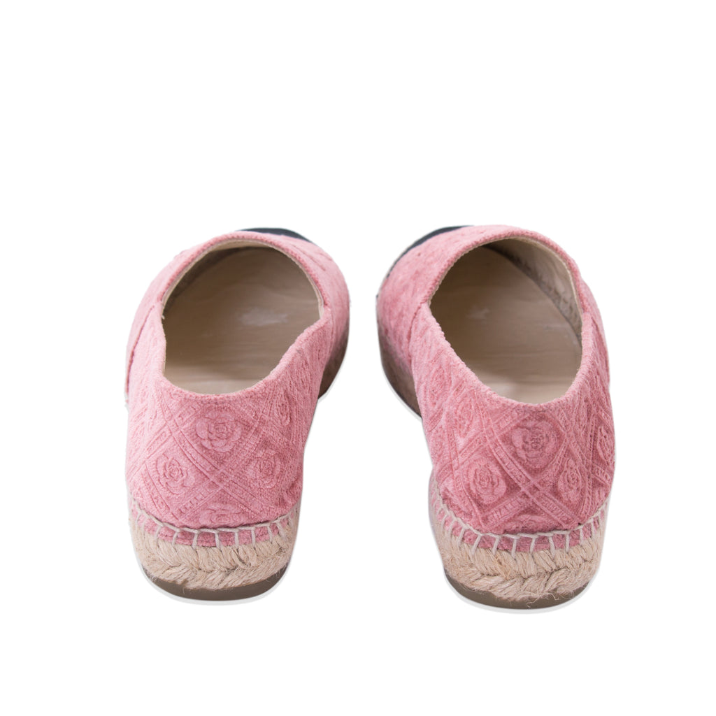 Chanel Velvet CC Espadrilles Shoes Chanel - Shop authentic new pre-owned designer brands online at Re-Vogue