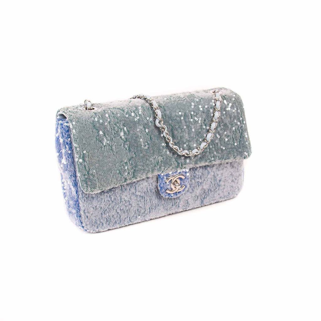 Chanel Medium Waterfall Sequin Flap Bag Bags Chanel - Shop authentic new pre-owned designer brands online at Re-Vogue