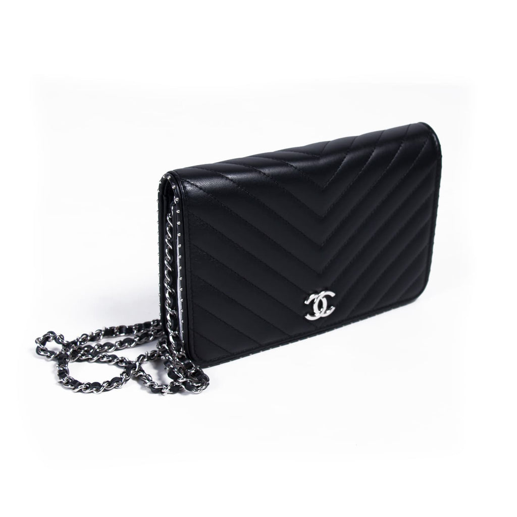 Chanel Studded Wallet on Chain