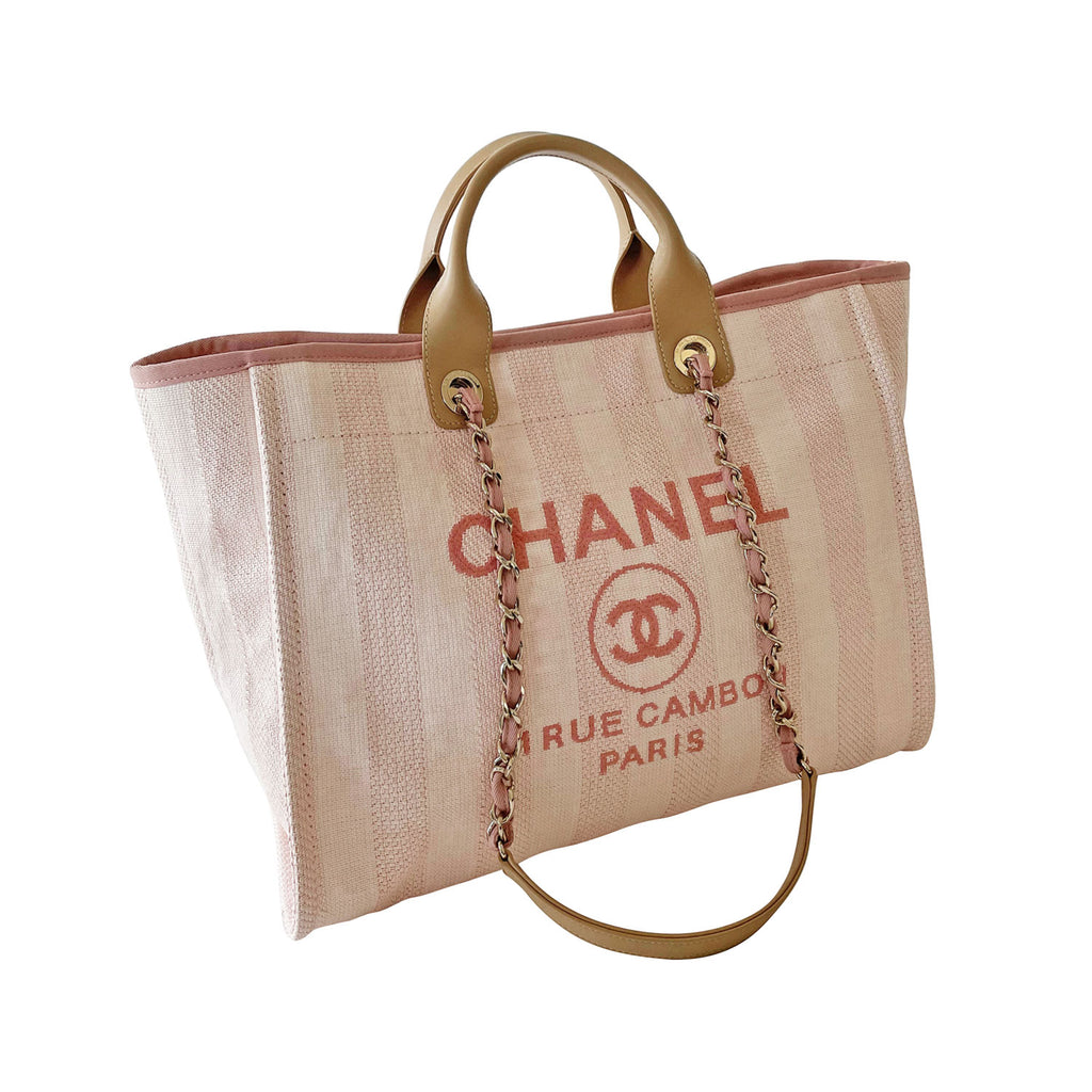 Chanel Deauville Shopper Tote Bag