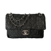 Chanel Sequins Mesh Jumbo Classic Flap Bag