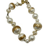 Chanel CC Logo Pearl Bracelet