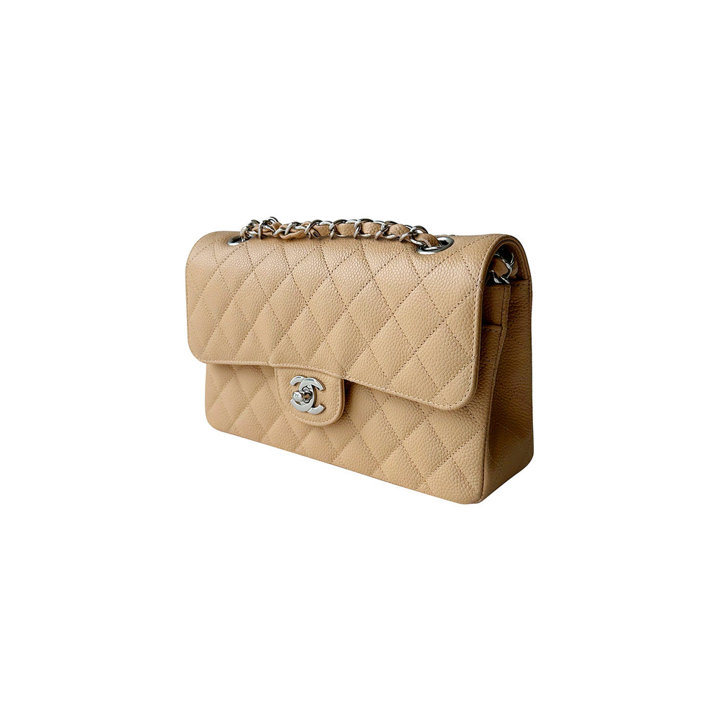 Chanel Beige Classic Small Double Flap Bag – l'Étoile de Saint Honoré