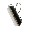 Chanel White and Black Chained Clutch