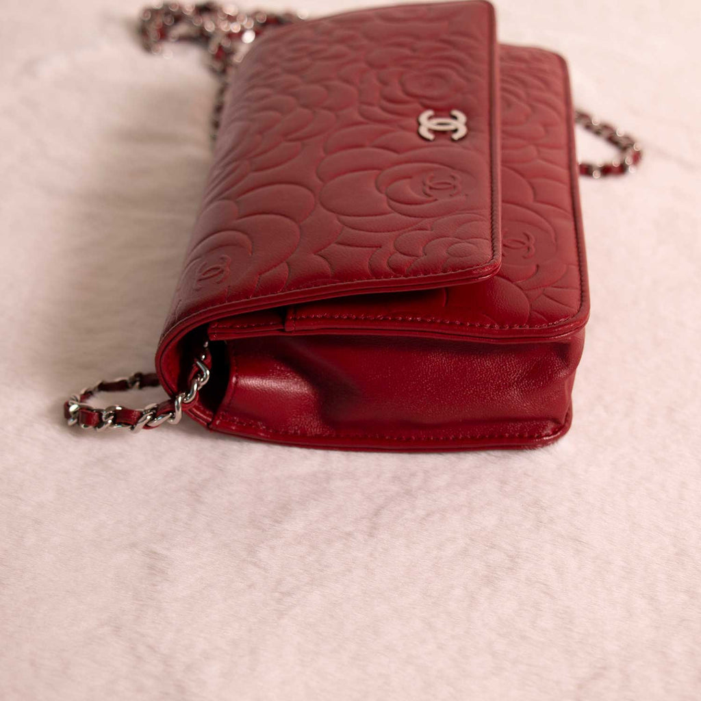 Chanel Camelia Flower Wallet on Chain