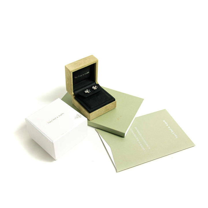 Van Cleef & Arpels Frivole Diamond Earrings Accessories Van Cleef & Arpels - Shop authentic new pre-owned designer brands online at Re-Vogue